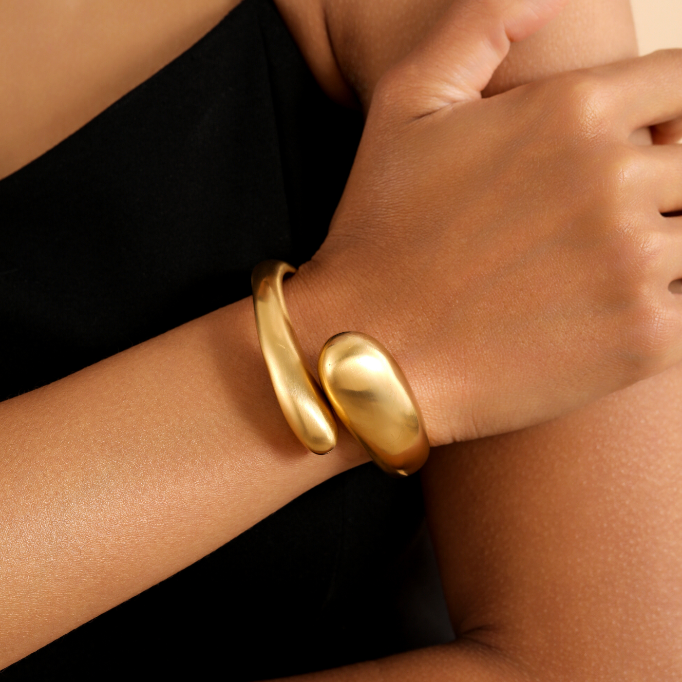 Classic Frosted Cuff Bracelet | Bracelets by DORADO