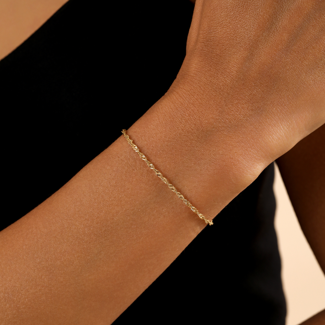 Singapore Chain Bracelet | Bracelets by DORADO