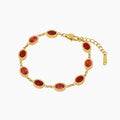 Heirloom Royal Rose Stone Bracelet | Bracelets by DORADO