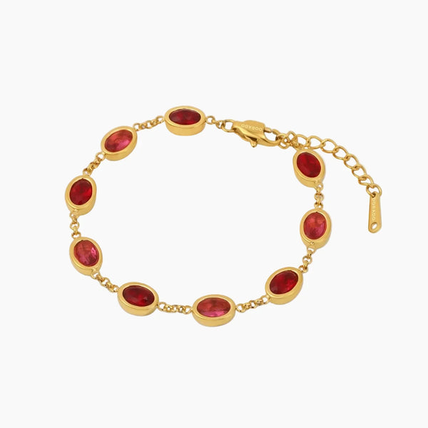 Heirloom Royal Rose Stone Bracelet | Bracelets by DORADO