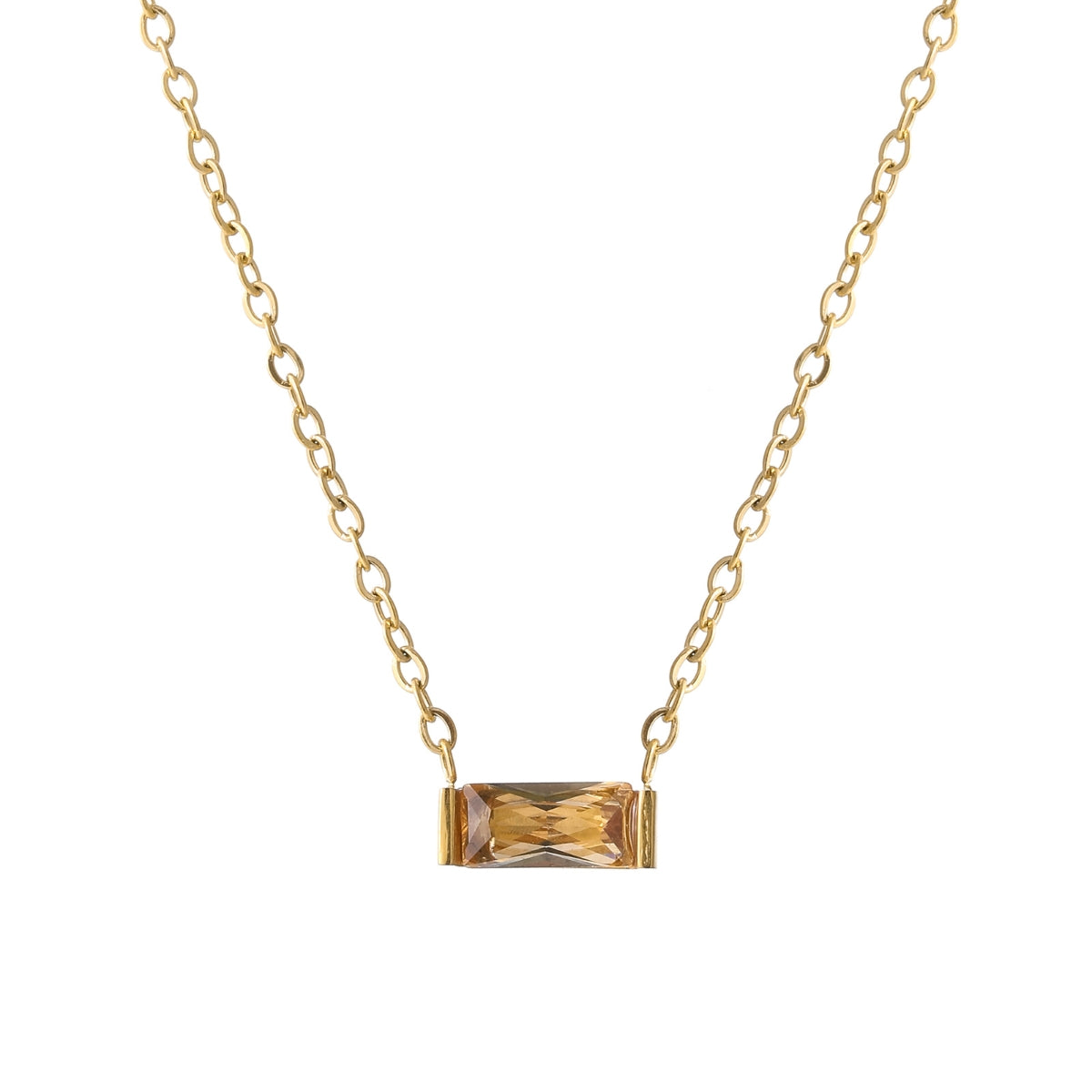 Birthstone Crystal Necklace | Necklaces by DORADO