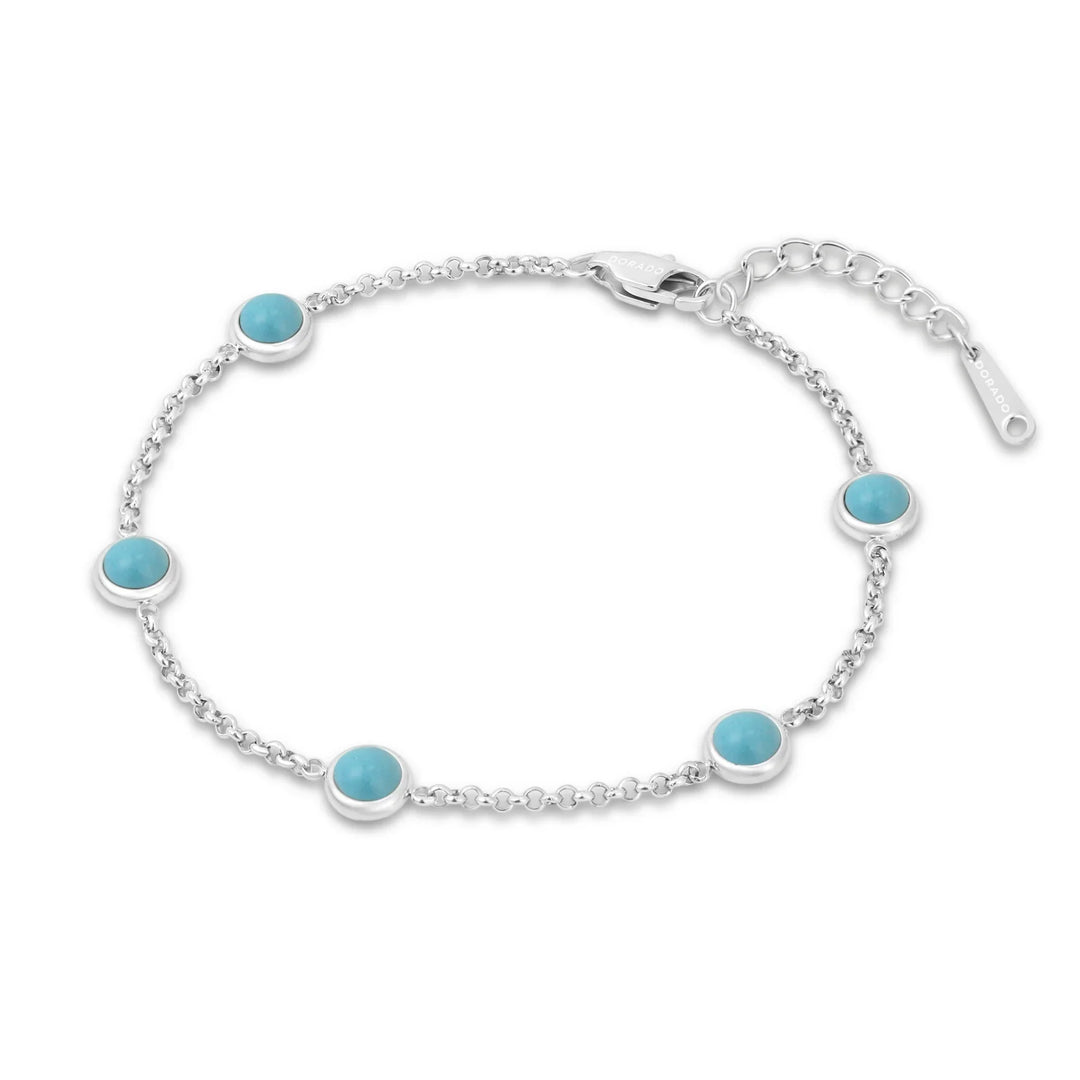 Heirloom Turquoise Bezel Bracelet | Bracelets by DORADO