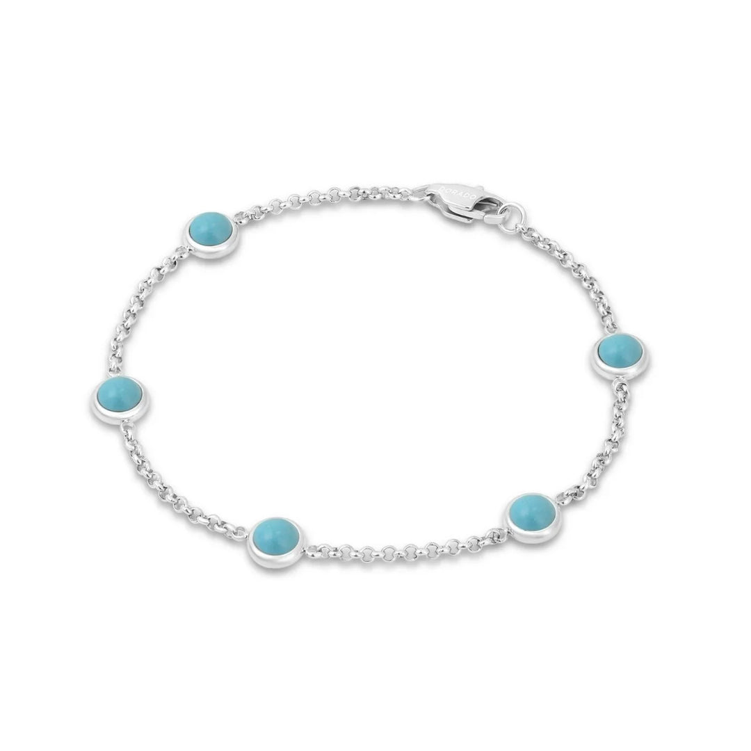 Heirloom Turquoise Bezel Bracelet | Bracelets by DORADO