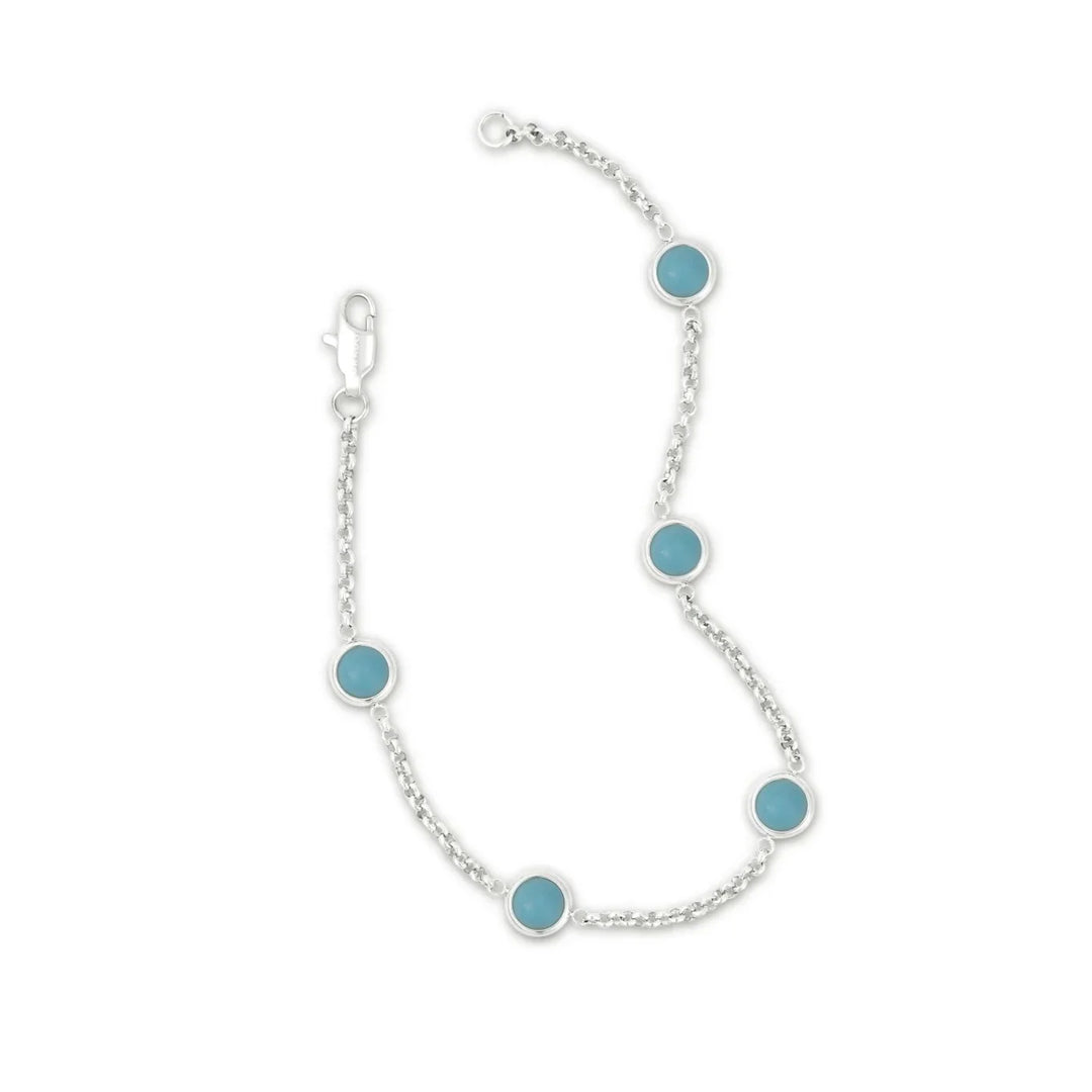 Heirloom Turquoise Bezel Bracelet | Bracelets by DORADO