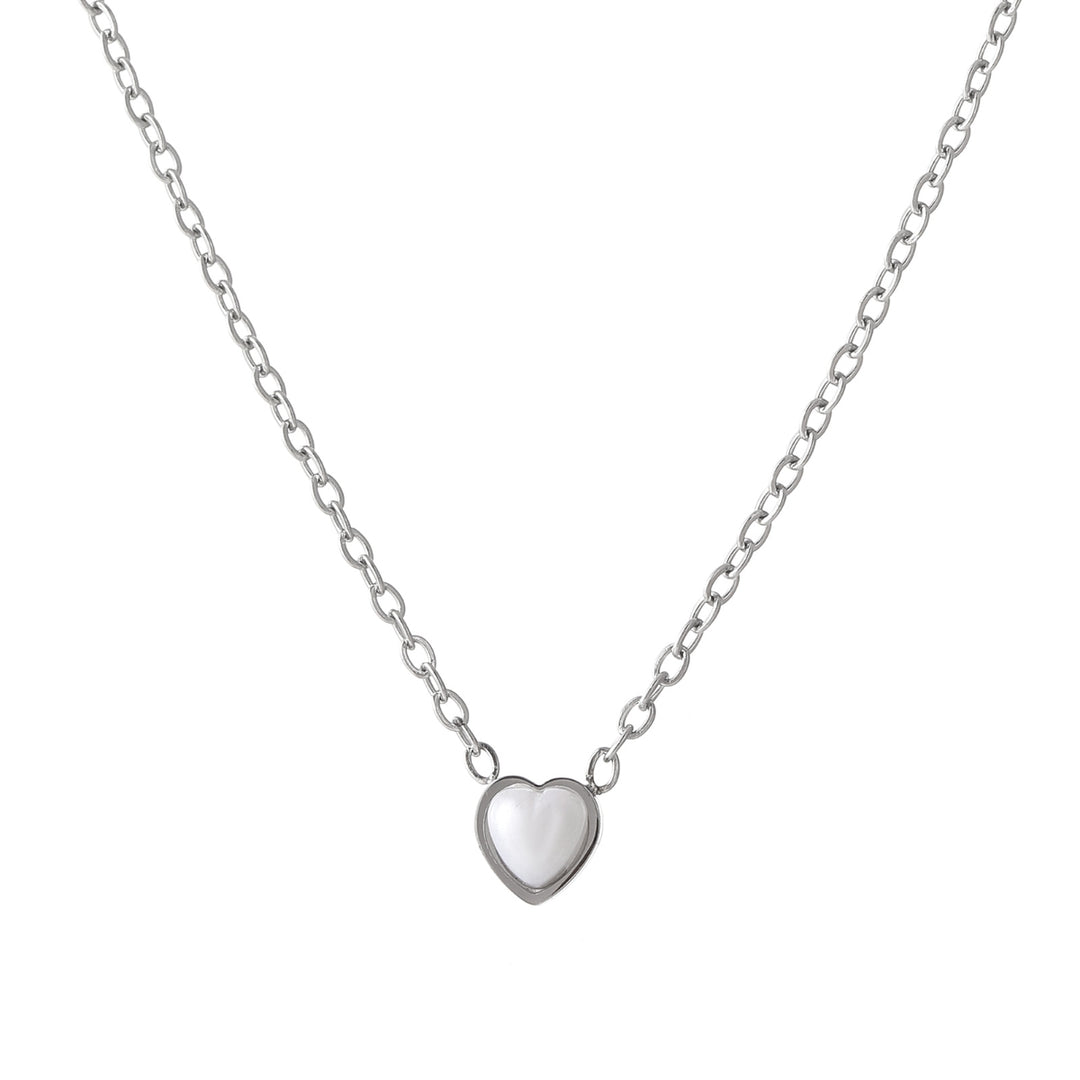 Heart Birthstone Necklace | Necklaces by DORADO