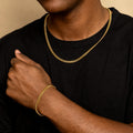 Mens Miami Cuban Link Chain - 5mm