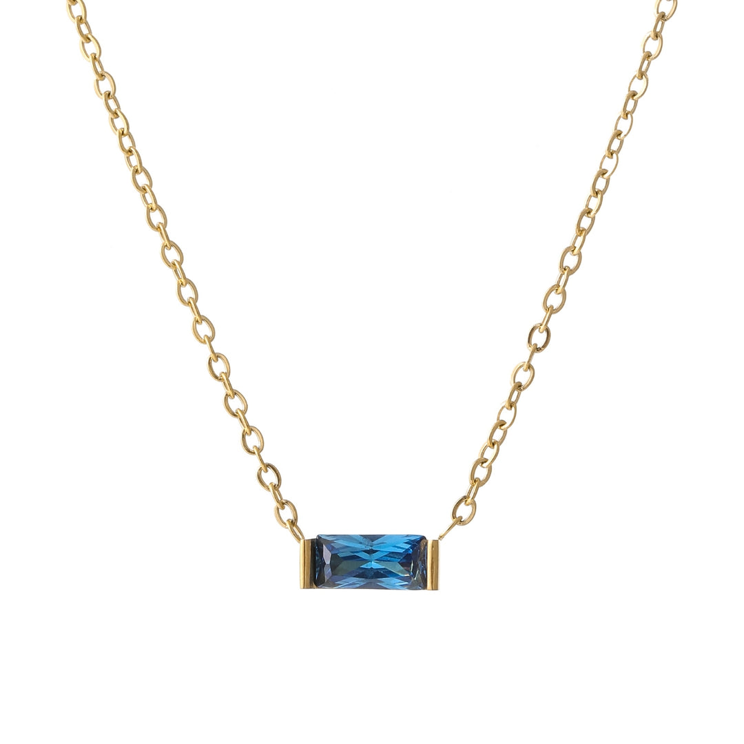 Birthstone Crystal Necklace | Necklaces by DORADO