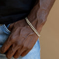 Mens Cuban Link Bracelet - 8mm