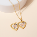 Heart Locket Necklace Photo Pendant | Necklaces by DORADO