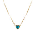 Heart Birthstone Necklace