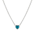 Heart Birthstone Necklace