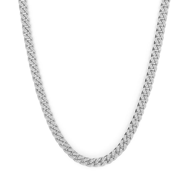 Mens Iced Cuban Link Chain - 5mm | DORADO