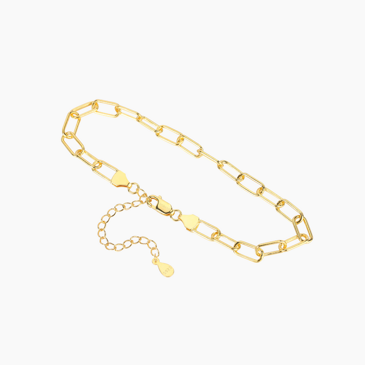 Paper Clip Bracelet - 5mm | Dorado Fashion