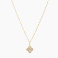 Iced Lucky Pendant Necklace | Necklaces by DORADO