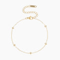 Crystal Chain Anklet | Ankle Bracelet by DORADO