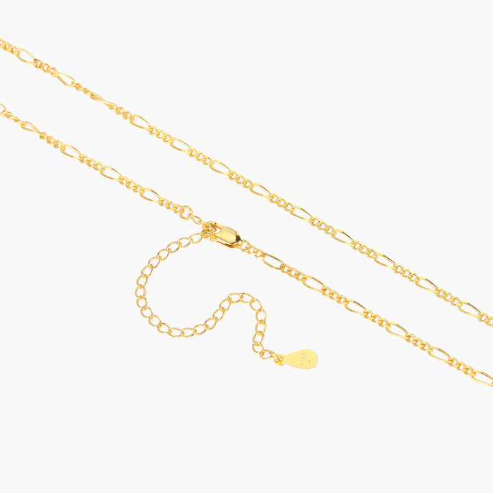 Figaro Chain Necklace - 2mm | Dorado Fashion