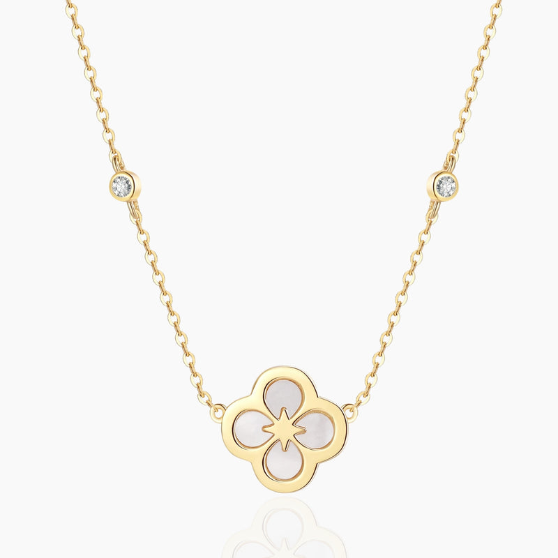 Ventura Clover Necklace | Necklaces by DORADO