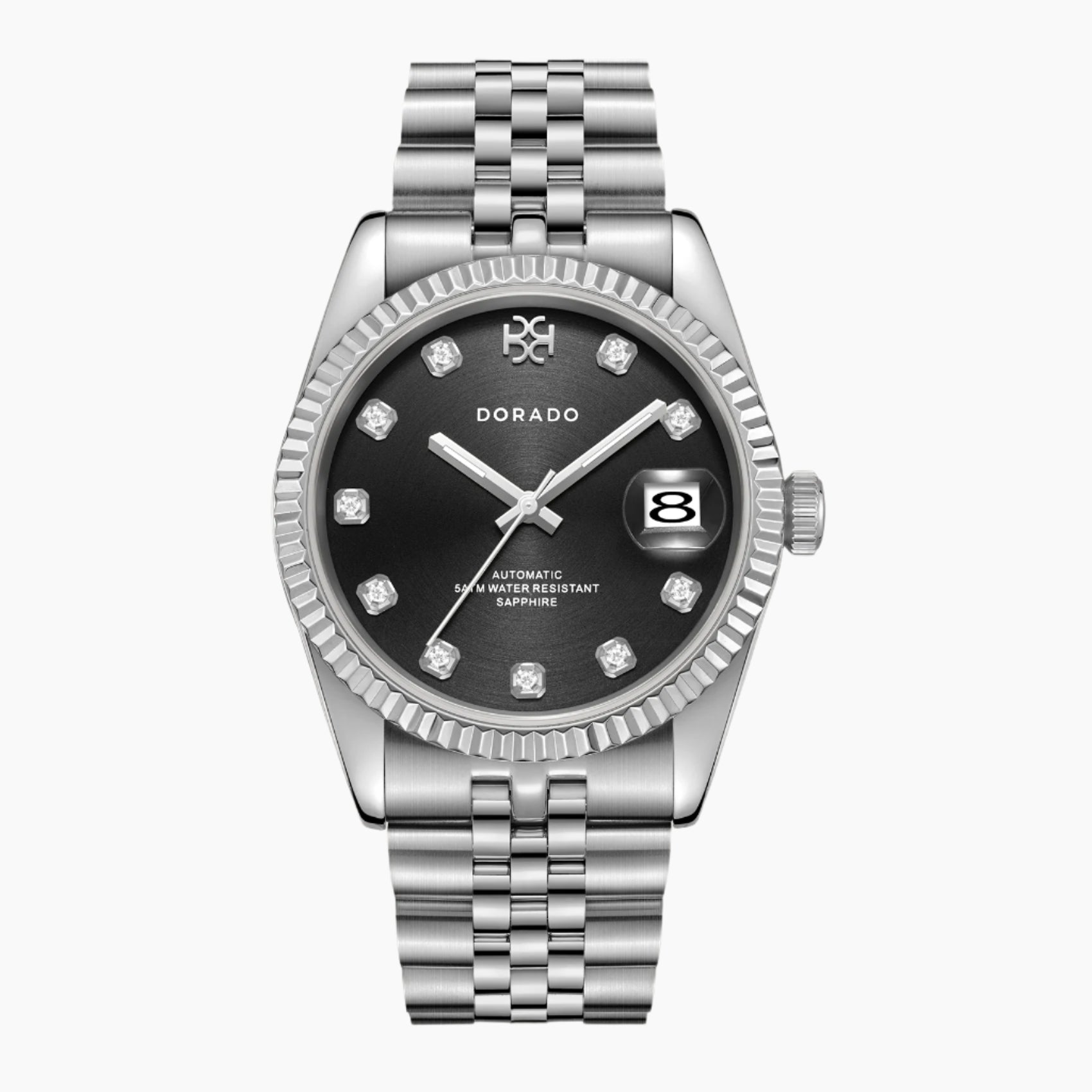 DORADO Silver Timeless Watch - Black | Watch by DORADO