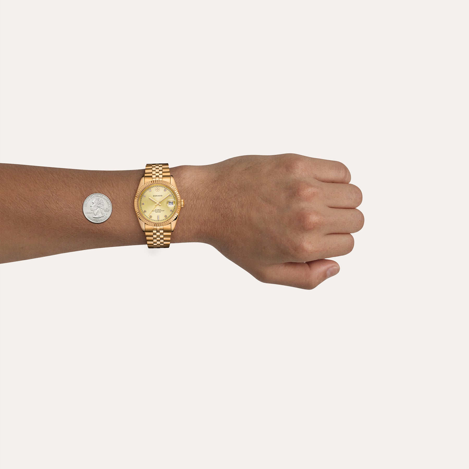 DORADO Gold Timeless Watch - Gold | Watch by DORADO