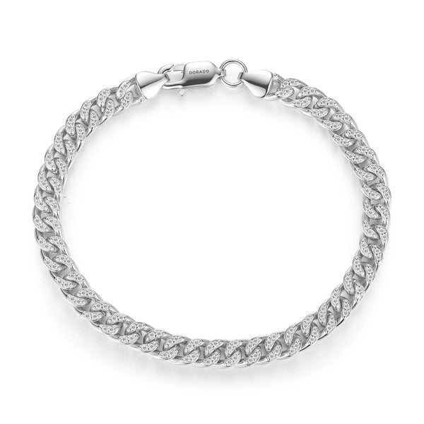 Iced Cuban Link Bracelet - 5mm | DORADO