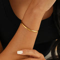 Minimal Bangle Bracelet | Bracelets by DORADO