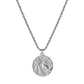 Zodiac Coin Necklace w/ Rope Chain