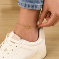 Heart Link Anklet | Anklets by DORADO