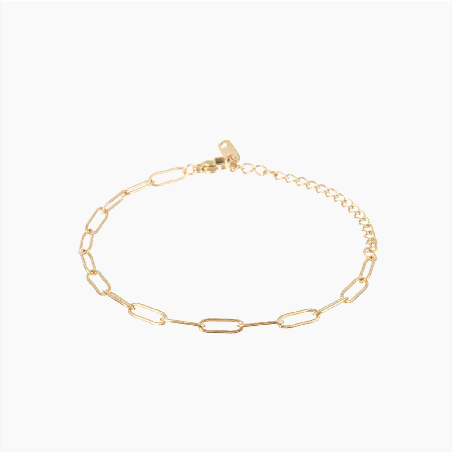 Paper Clip Bracelet - 4mm | Bracelet by DORADO