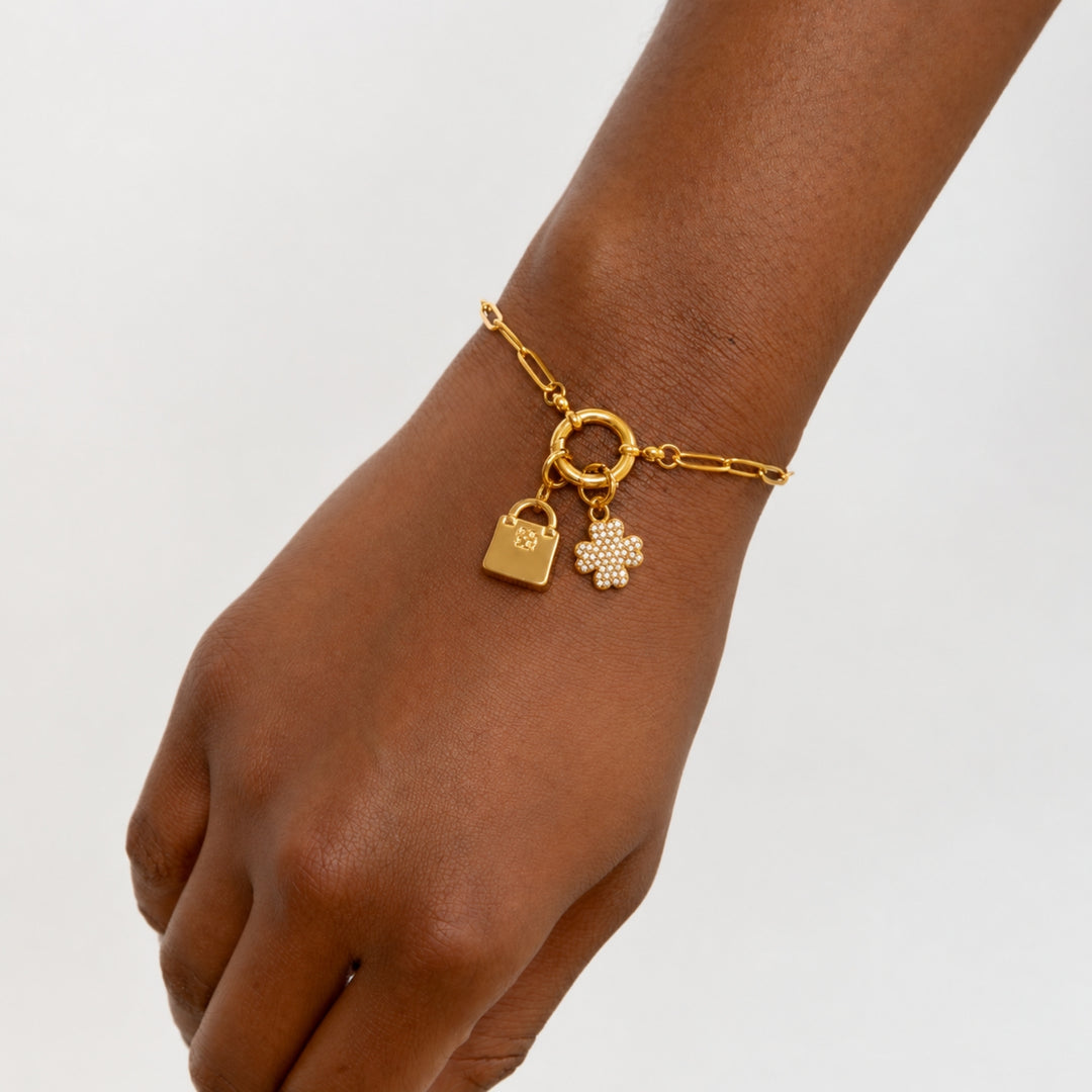 Iced Clover Charm | DORADO