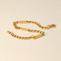Mens Multi Name Bracelet w/ Cuban | DORADO