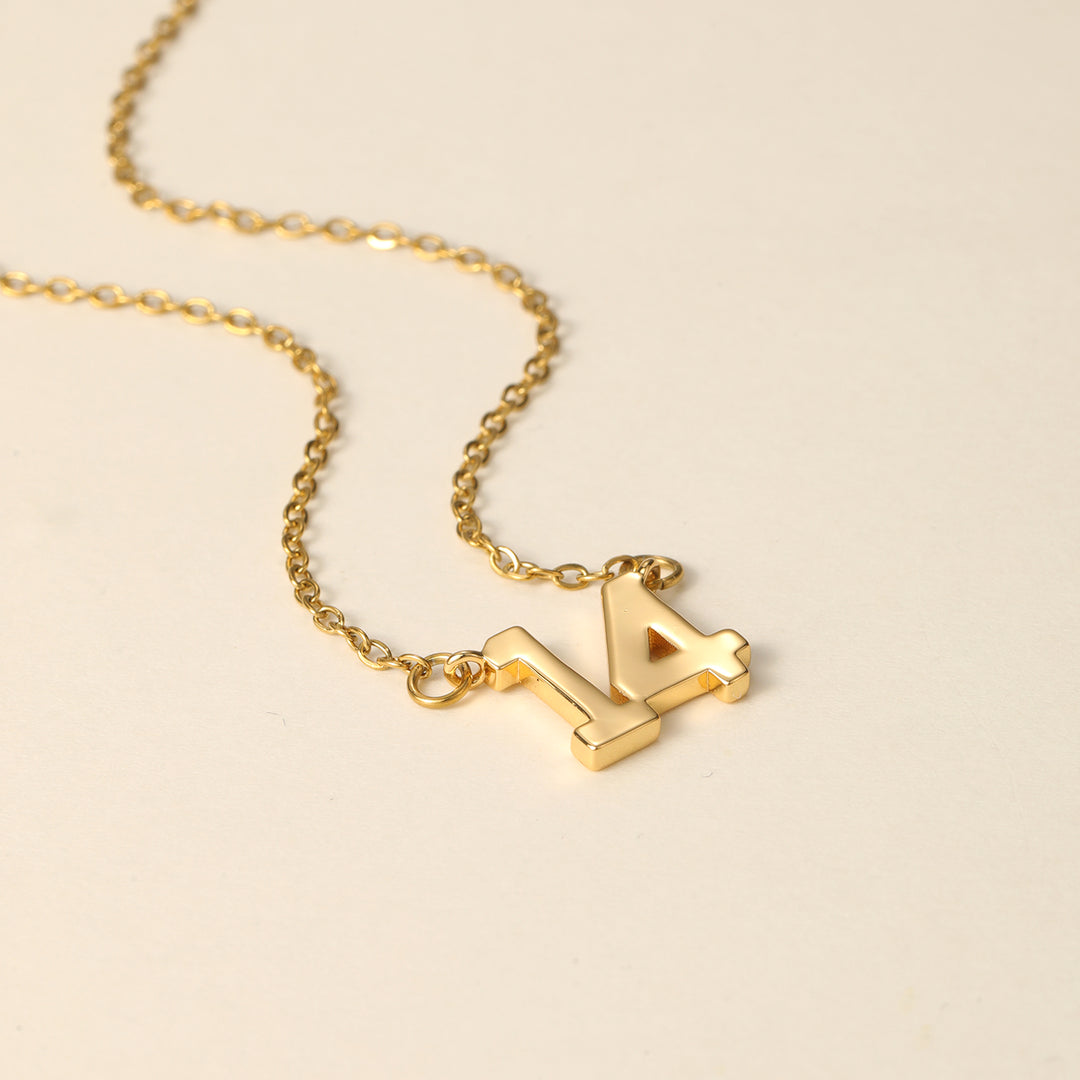 Kids Varsity Letter Necklace | DORADO