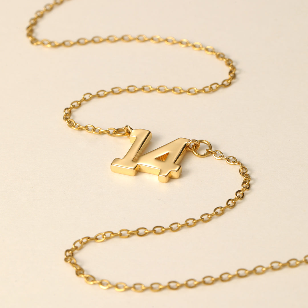 Kids Varsity Letter Necklace | DORADO