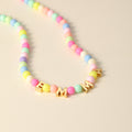 Kids Colorful Beaded Name Necklace | DORADO