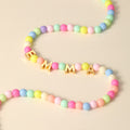 Kids Colorful Beaded Name Necklace | DORADO