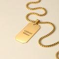 Mens Multi Name Dog Tag Pendant | DORADO