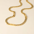 Mens Multi Name Necklace w/ Cuban Chain | DORADO