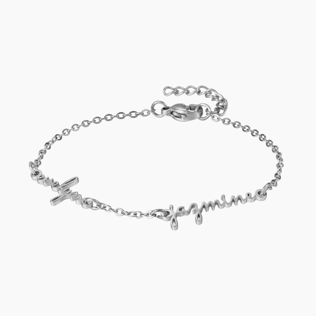 Script Multi Name Bracelet | DORADO