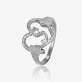 Heart Initial Ring | Rings by DORADO