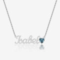 Birthstone Name Necklace | Necklaces by DORADO