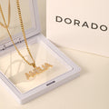 Iced Arial Name Chain