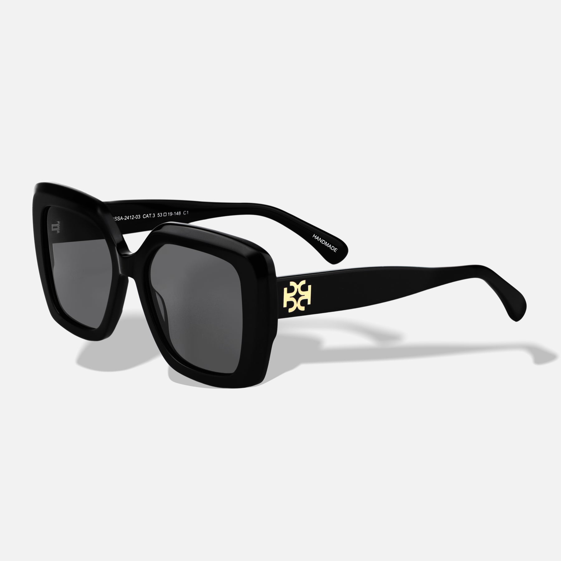 Noir Oversized Blackout Sunglasses | Sunglasses by DORADO