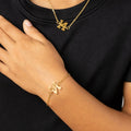 Kids Varsity Letter Bracelet