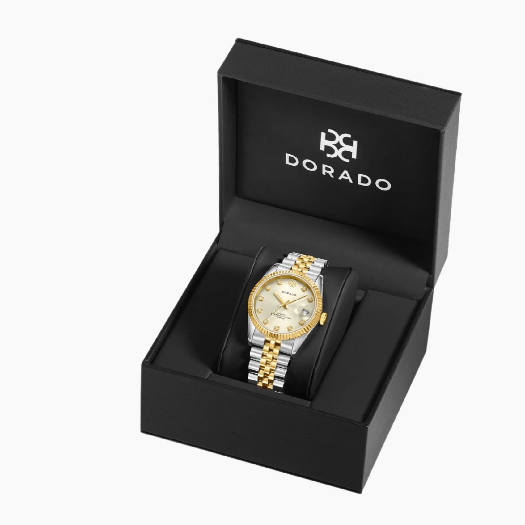 36mm DORADO Two Tone Timeless Watch | Watch by DORADO