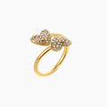 Open Iced Heart Ring | Rings by DORADO