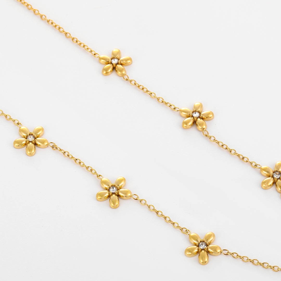 Multi Flower Necklace | Necklaces by DORADO