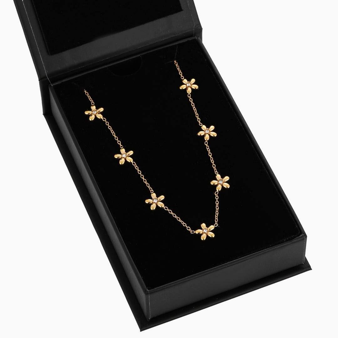 Multi Flower Necklace | Necklaces by DORADO