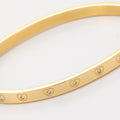 Crystal Bangle Bracelet | Bracelets by DORADO