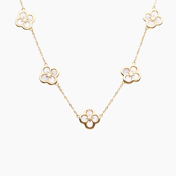Ventura Clover Necklace | Necklaces by DORADO