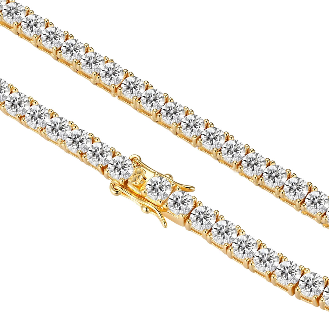 Mens Tennis Chain - 4mm