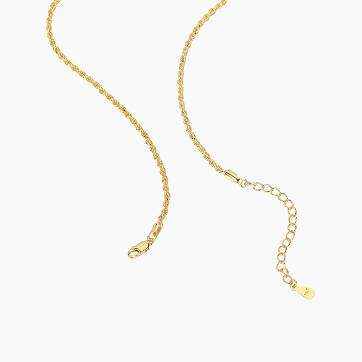 Rope Chain Necklace - 2mm | Dorado Fashion